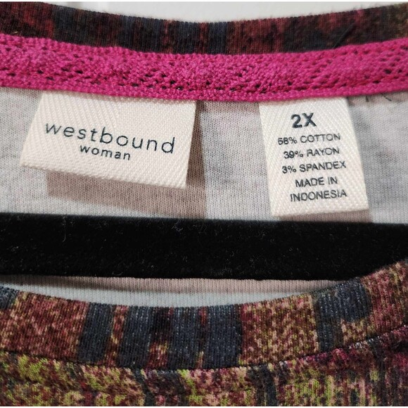 Westbound Woman 2X Brown Multi - Picture 4 of 4